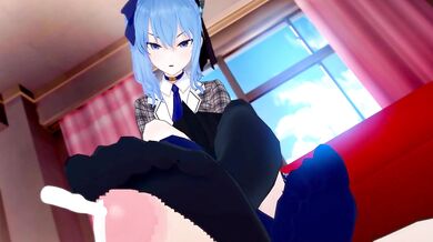 'HentaiPorn.com Presents: Hoshimachi Suisei Hololive [The Two Sisters Shisui4Sui]'