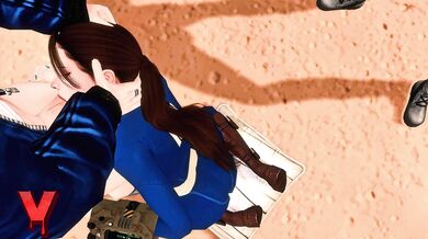 "Melting Desert Heat: Lucy's Fallout Mojave Split Video"