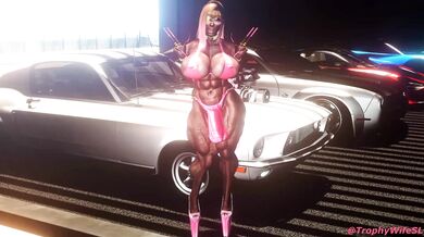 The sexy lifeguard and the busty beach babe get their groove on! Watch as they heat up the sand with their steamy dance moves, leaving you breathless!