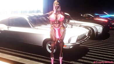 The sexy lifeguard and the busty beach babe get their groove on! Watch as they heat up the sand with their steamy dance moves, leaving you breathless!