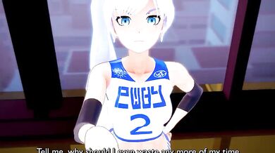 "My Hentai Porn Trainer is Not Enough! Weiss vs RWBY [Combat Wombat]"