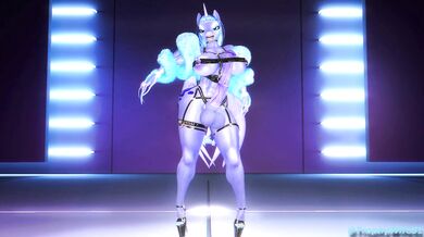 "The Sensual Stallion: Luna and Her Pony Dance!"