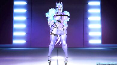 "The Sensual Stallion: Luna and Her Pony Dance!"