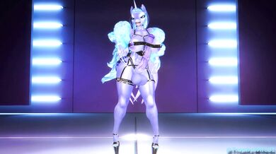 "The Sensual Stallion: Luna and Her Pony Dance!"