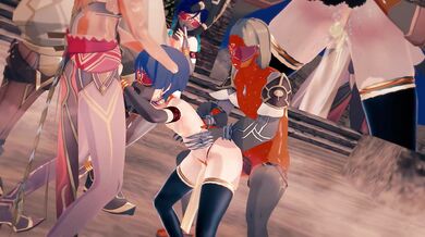 The Hidden Caves: A Wanderer's Gangbang with FearHerMapleLeaf Is there anything else you need help with?