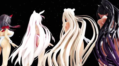 "The Dancing Nekomimi: A Hentai Adventure with Asuna, Karin, and Hanako"