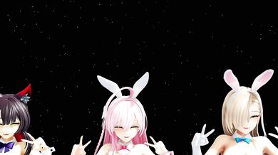 "The Dancing Nekomimi: A Hentai Adventure with Asuna, Karin, and Hanako"