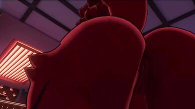 'Bouncy breasts and sexy thighs swaying to the beat, the Femboy and foxy dancer groove to their own tune with unbridled passion.'