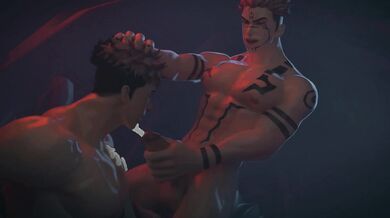 "Yuji Sukuna and Honey's Sweet Love - A Hentai Romance!"