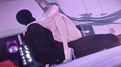 "Aponia's Nylon Koi Cowgirl Ride without Tattoos (No Voice Version)"