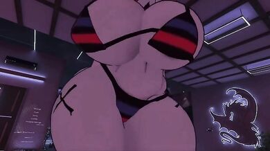 "Busty MILF Marie dances with her A1 Animatronic lover in a steamy hot tub."