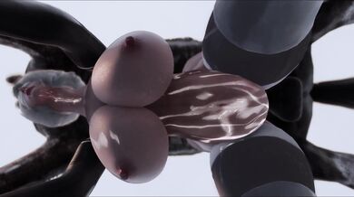 'The 2-Brained Slut Takes a Stallion's Cock in her Butt and gets Filled to the Brim with his Big Horse Dick until she Gushes like a Pregnant Woman'