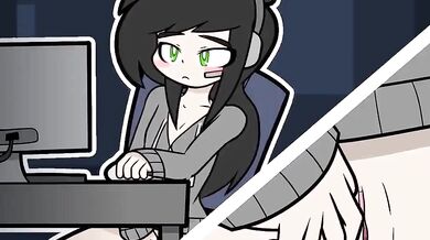 'The Mighty Masturbator: Arc's Self-Pleasure Session on Discord Chat'