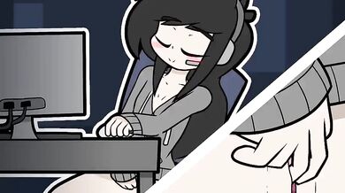 'The Mighty Masturbator: Arc's Self-Pleasure Session on Discord Chat'