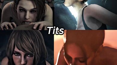 'Horny Housewives in Hot Heat - Claire Redfield, Sheva Alomar, Jill Valentine and Ashley Graham'