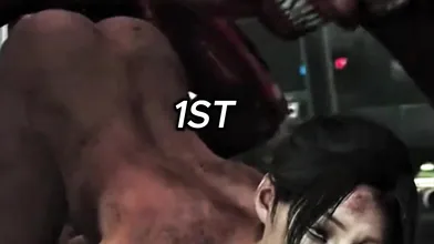 'Horny Housewives in Hot Heat - Claire Redfield, Sheva Alomar, Jill Valentine and Ashley Graham'