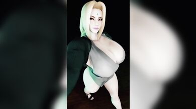 'Sexy Ninja Tsunade Makes Love with Herself in the Recording Studio'