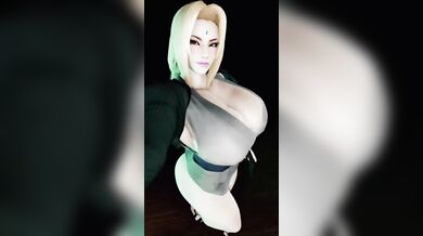 'Sexy Ninja Tsunade Makes Love with Herself in the Recording Studio'