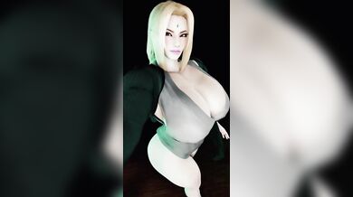 'Sexy Ninja Tsunade Makes Love with Herself in the Recording Studio'