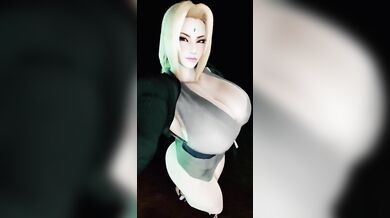 'Sexy Ninja Tsunade Makes Love with Herself in the Recording Studio'