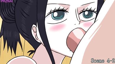 This is a story about Nami and Robin at the bathhouse in Wano Country. They meet with Shinobu, who takes them on a journey of sexual discovery.