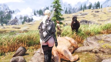 "Riding the Stallion: A Horse Cums and Dumps All Over Her"