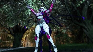 Sarah finds herself in a sticky situation when she gets caught between two futa lovers.