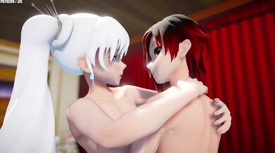 "The Perverted Adventures of Ruby and Weiss [Uncensored]"