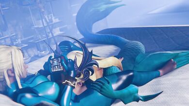 "Naked Hentai Adventure: Samus and Nami - Part One"