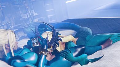 "Naked Hentai Adventure: Samus and Nami - Part One"