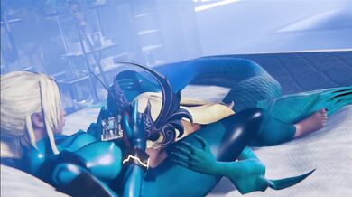 "Naked Hentai Adventure: Samus and Nami - Part One"