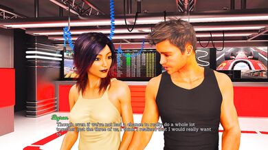 'Caught In The Middle. Leap Of Faith: Erotic Journey'