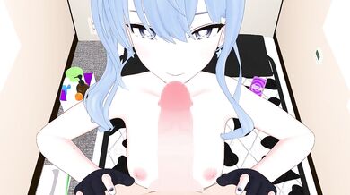 'Mrs. Suisei-chan Becomes A Naughty Maid In The Land Of Hentai X'