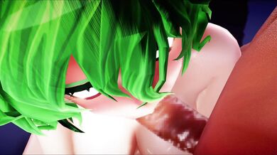 "Waking up to a hot breakfast with the sexy Yuuka and her morning meal."