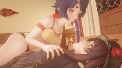 The Porn-o-Matic 3000 presents, "A Night in Liyue - Prank Gone Wrong" (Full HD) - available exclusively for Patreon supporters.