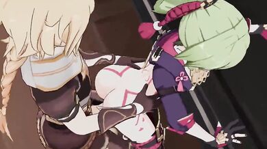 "Explosive Love Between A Demon and Two Teenage Girls"