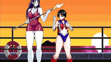 'Battling the Battle Cats: The Size Fetish of Mans Mans with all Stage 1 Enemy Super Moves and Gratification - One x Battle 2'