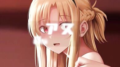 "Sexual Slavery in the Digital Age: Asuna and Yui's Bizarre Adventure with Ginhaha's Rabbit Suit"