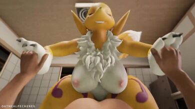 Pleasure of Time with Renamon or The Passionate Moments of Renamon and the Clock