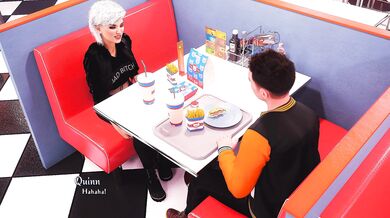 'The Busty Lady Next Door Gets Caught By Her Neighbor'