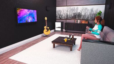 'The Busty Lady Next Door Gets Caught By Her Neighbor'