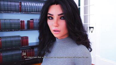 'The Busty Lady Next Door Gets Caught By Her Neighbor'