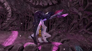 "Getting a Riveting Throat Fuck by Evelynn"