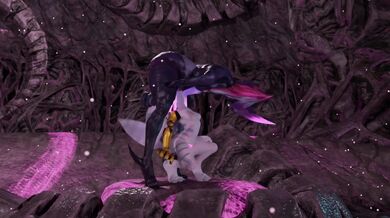 "Getting a Riveting Throat Fuck by Evelynn"