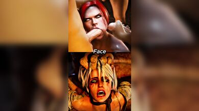 'Ciri vs Triss: The Wheel of Desire'