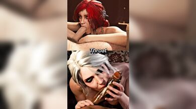 'Ciri vs Triss: The Wheel of Desire'