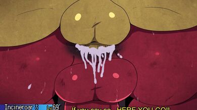 Watch as Incineroar uses his hypnotic abilities to seduce the BNA_V5 android, leading to an erotic encounter that neither will forget!