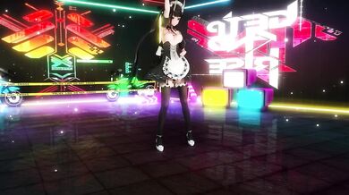 "Asuna and Shino in the Neko Cafe: A Feline Fantasy"