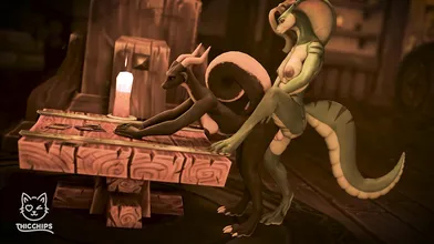 Hentai Lust Adventure: Reptile Passion Unleashed