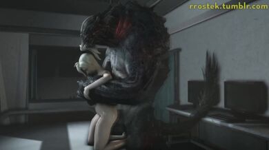 'One-eyed, tentacle-faced monsters meet their match in a gang of nymphomaniacal sluts who can't get enough of the meat hook.'